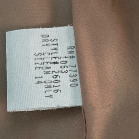 100% wool long blazer SZ 14 - Picture 5 of 6